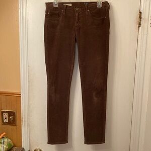 Adriano Goldschmied brown corduroy jeans